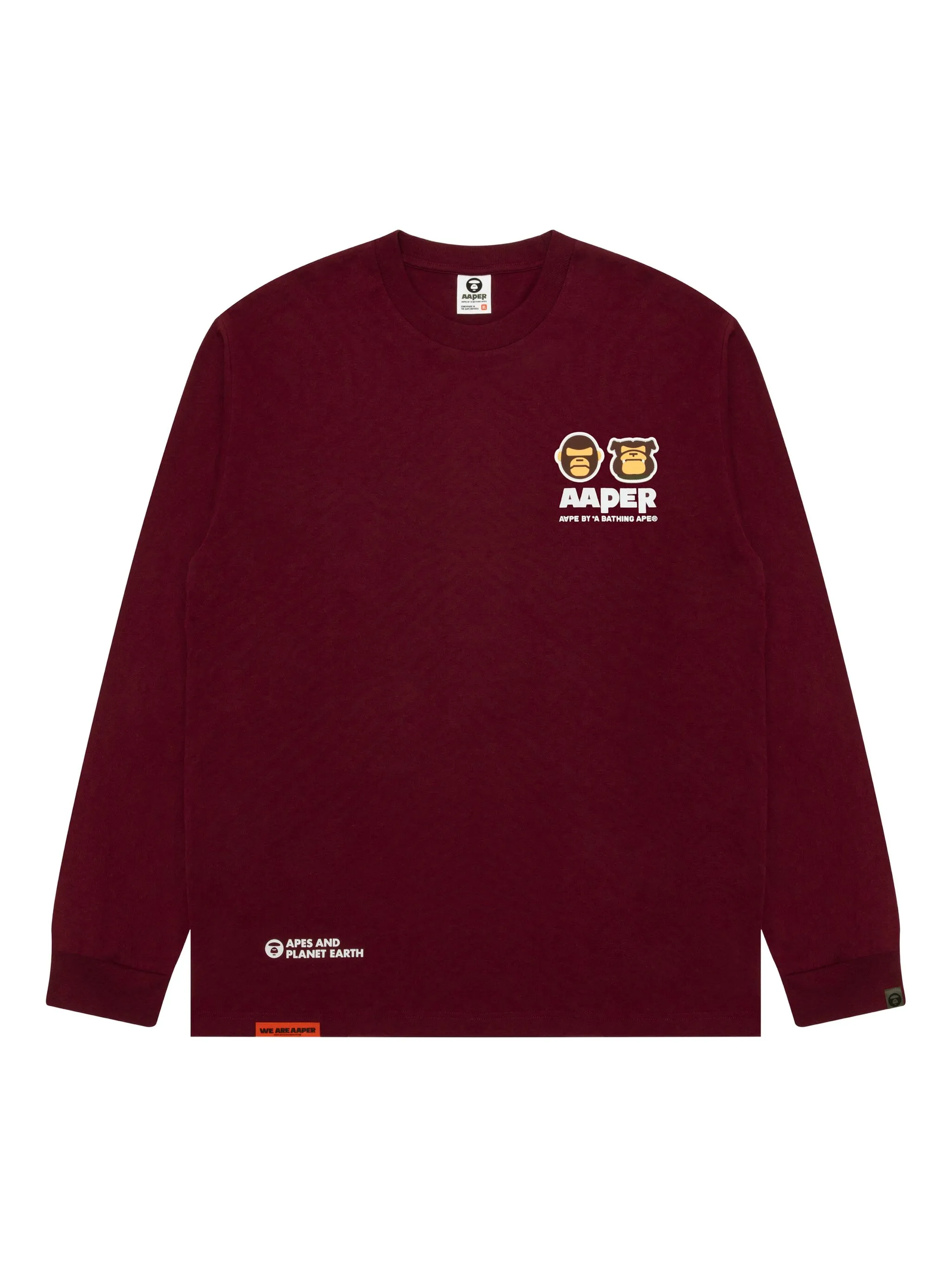 Футболка с длинными рукавами Aape By A Bathing Ape, красный
Футболка с длинными рукавами Aape By A Bathing Ape, красный