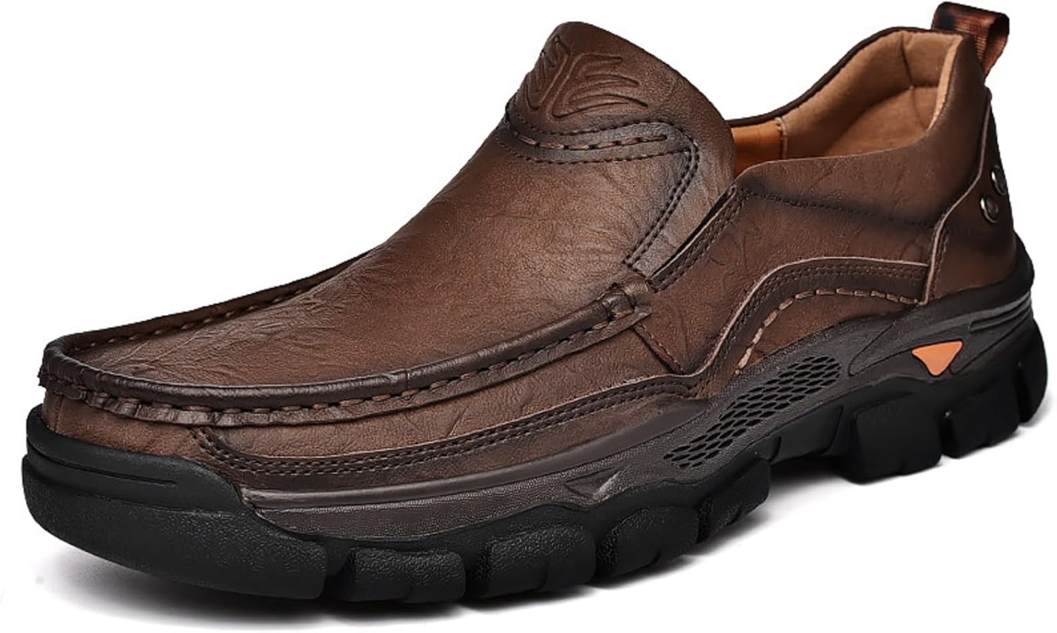 Мужские слипоны Boxpopla, повседневные туфли с мыском-мокасином, кожаные для прогулок и походов, лоферы для работы, офиса и активного отдыха, коричневый
Мужские слипоны Boxpopla, повседневные туфли с мыском-мокасином, кожаные для прогулок и походов, лоферы для работы, офиса и активного отдыха, коричневый