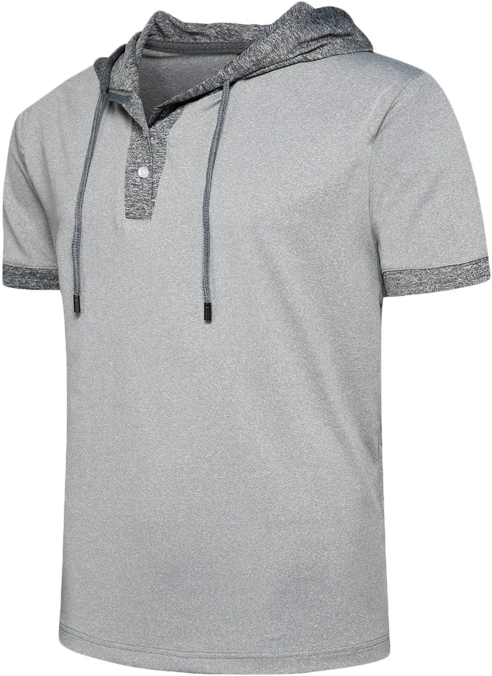 Футболка Muscularfit мужская летняя свободного кроя с коротким рукавом и капюшоном на шнурке
Футболка Muscularfit мужская летняя свободного кроя с коротким рукавом и капюшоном на шнурке