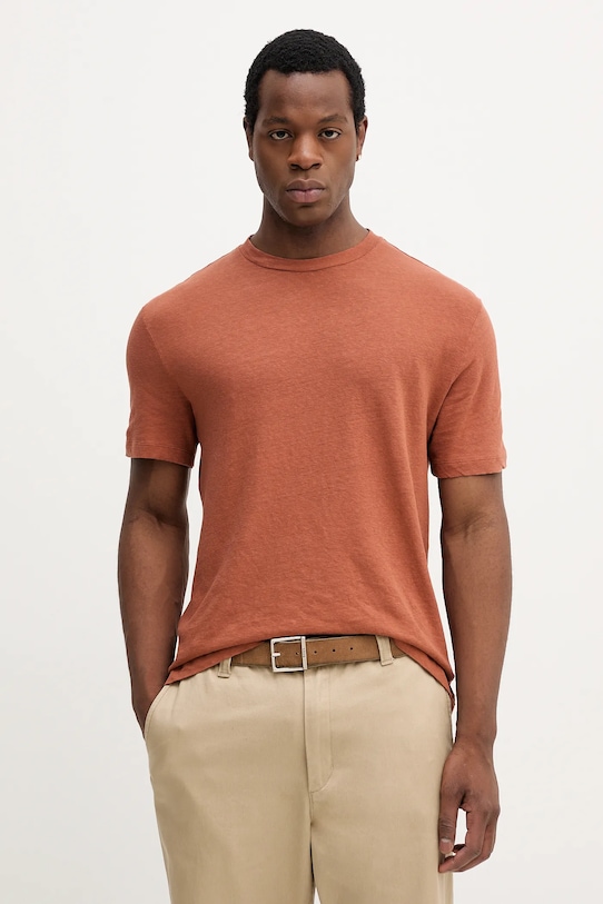 Льняная футболка United Colors Of Benetton, оранжевый
Льняная футболка United Colors Of Benetton, оранжевый