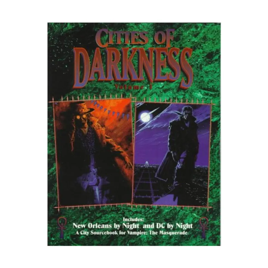 Cities of Darkness #1 - New Orleans by Night & DC by Night, Vampire - The Masquerade - City Books & Miscellaneous, мягкая обложка
Cities of Darkness #1 - New Orleans by Night & DC by Night, Vampire - The Masquerade - City Books & Miscellaneous, мягкая обложка