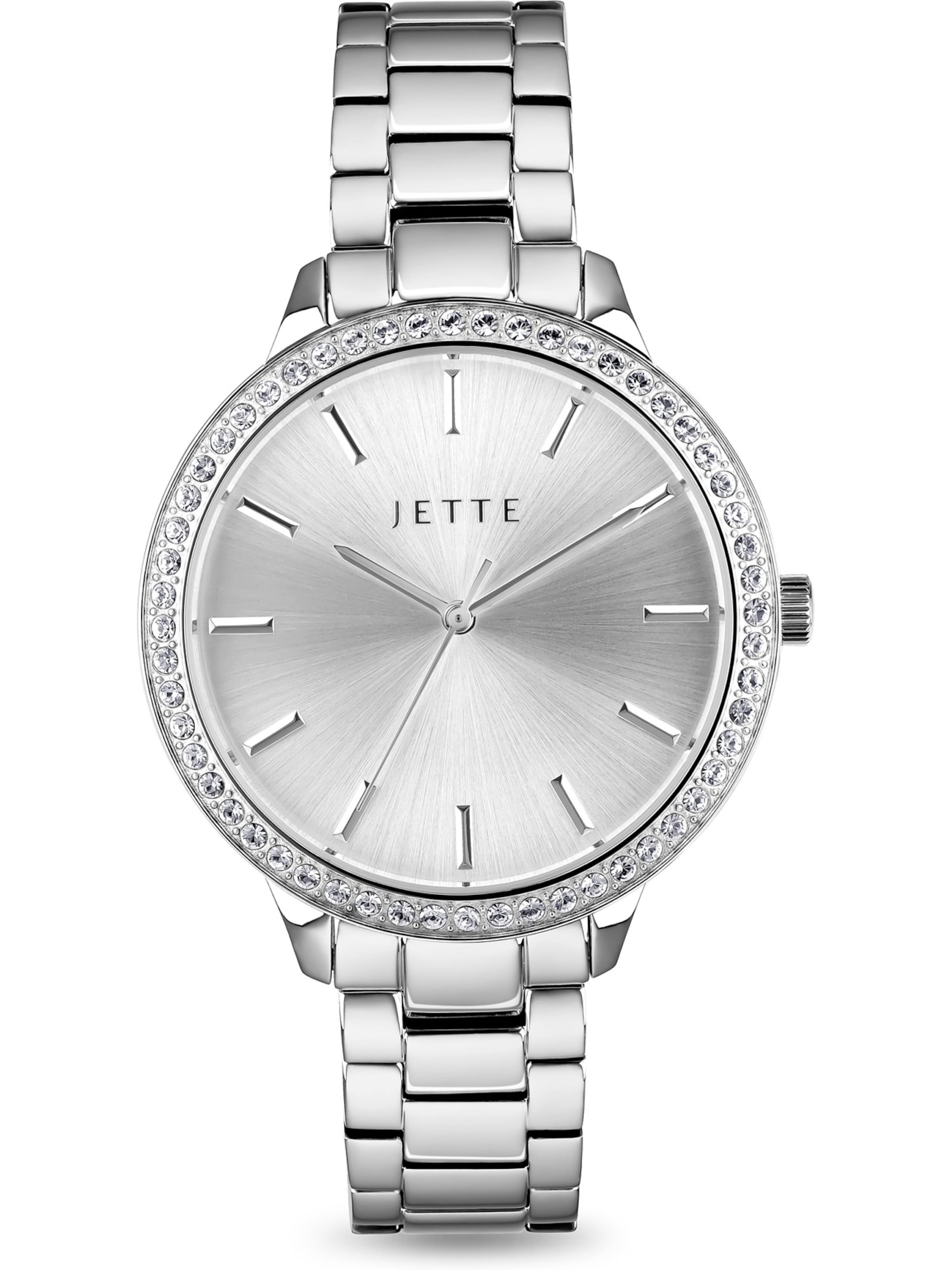 JETTE Серебряные аналоговые часы
JETTE Серебряные аналоговые часы