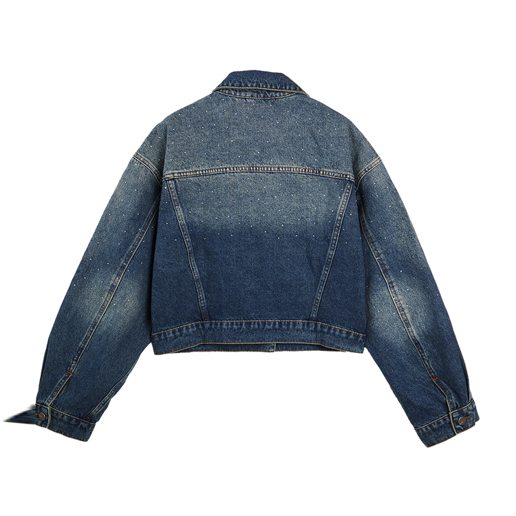 ELLE Джинсовая куртка женская Denim Blue Lapel Moderate Straight Fit
ELLE Джинсовая куртка женская Denim Blue Lapel Moderate Straight Fit