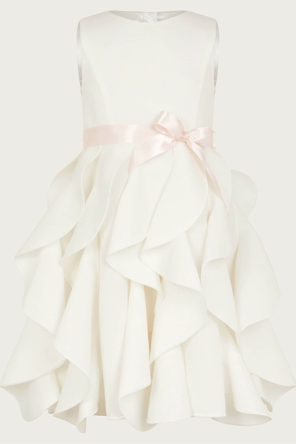 Платье из материала скуба-канкан с рюшами Monsoon, бежевый
Платье из материала скуба-канкан с рюшами Monsoon, бежевый