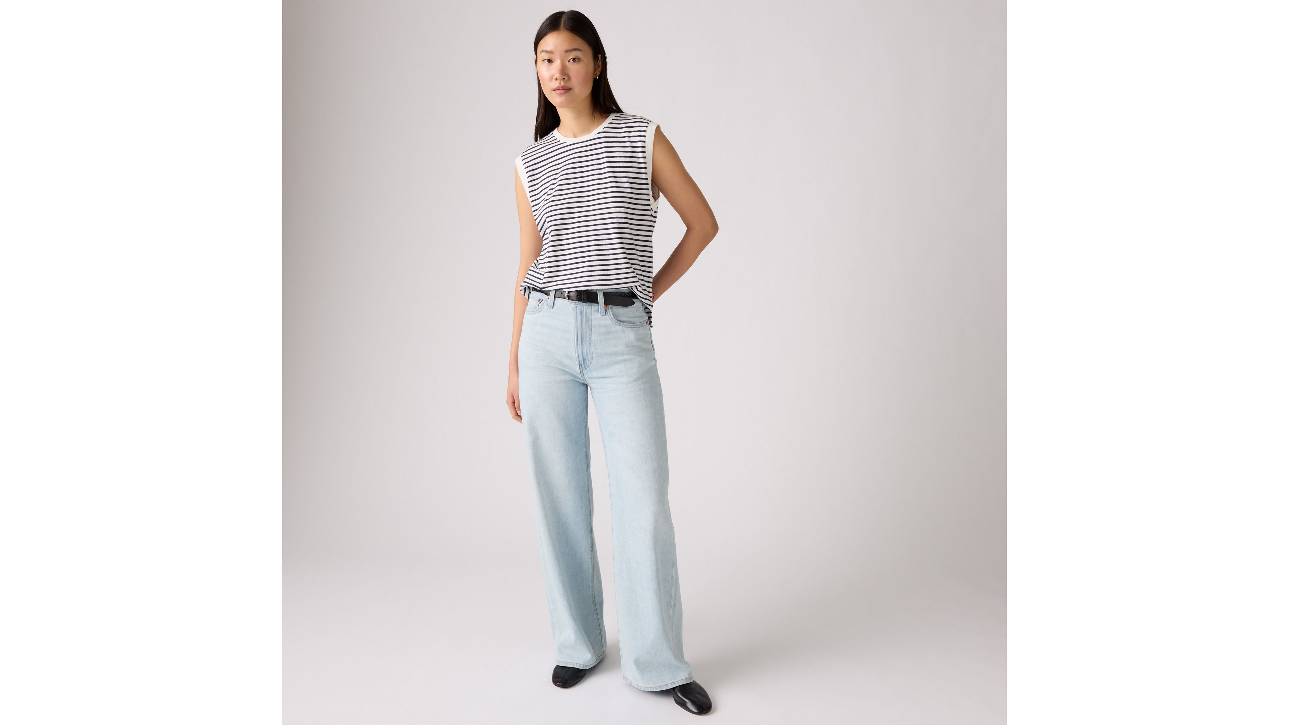 Женские джинсы Ribcage Wide Leg Linen+ Denim Levi's, Luxury Trip - Light Wash
Женские джинсы Ribcage Wide Leg Linen+ Denim Levi's, Luxury Trip - Light Wash