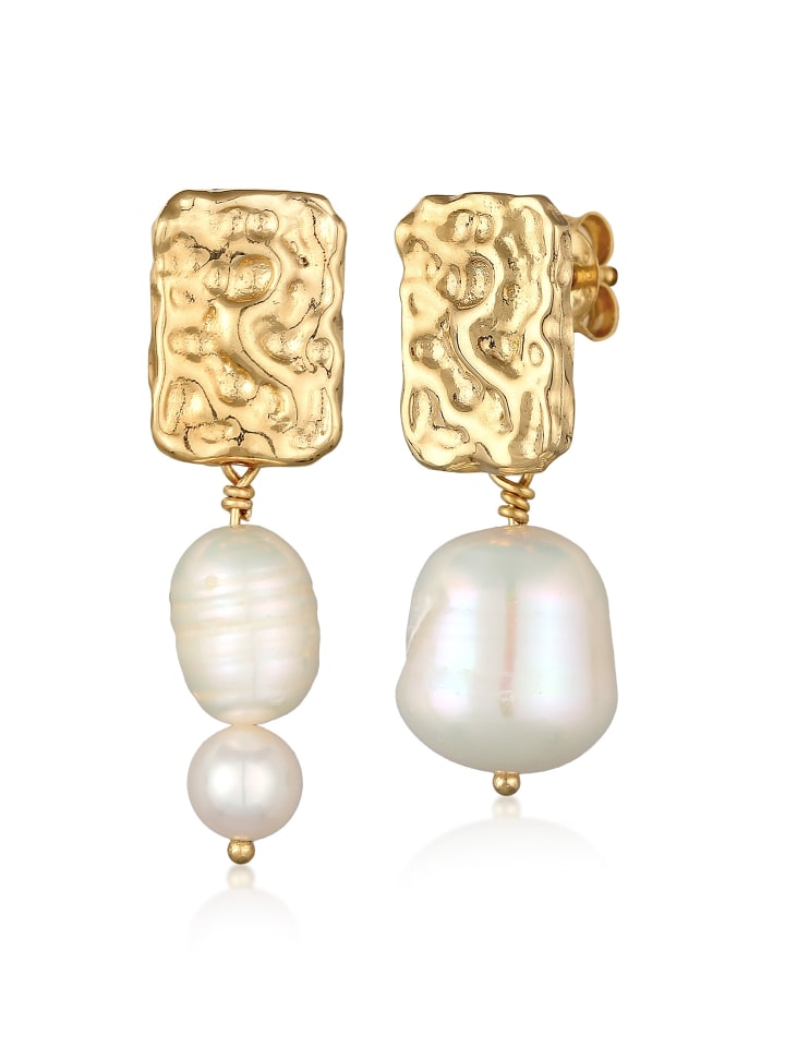 Elli Серьги из серебра 925 пробы с золотым покрытием
Elli Серьги из серебра 925 пробы с золотым покрытием