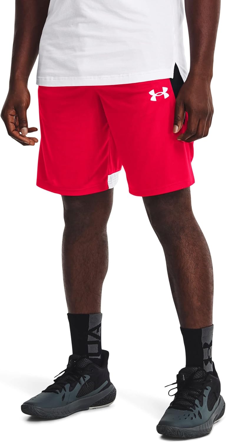 Under Armour мужские баскетбольные шорты Baseline 10-дюймовые, Red (600)/White
Under Armour мужские баскетбольные шорты Baseline 10-дюймовые, Red (600)/White