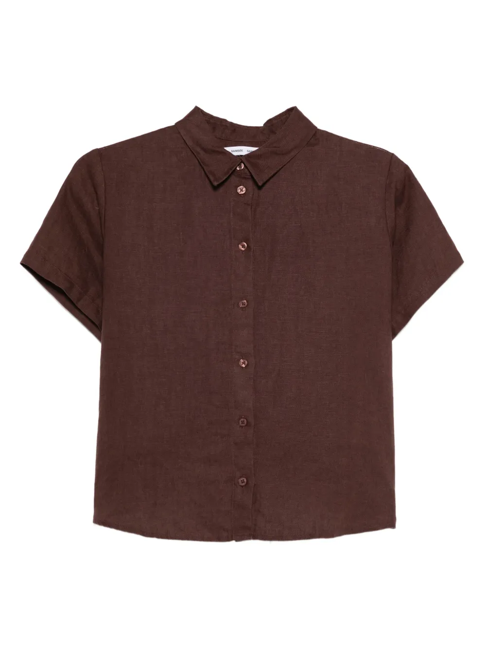 Льняная рубашка на пуговицах SAMSOE SAMSOE, коричневый
Льняная рубашка на пуговицах SAMSOE SAMSOE, коричневый