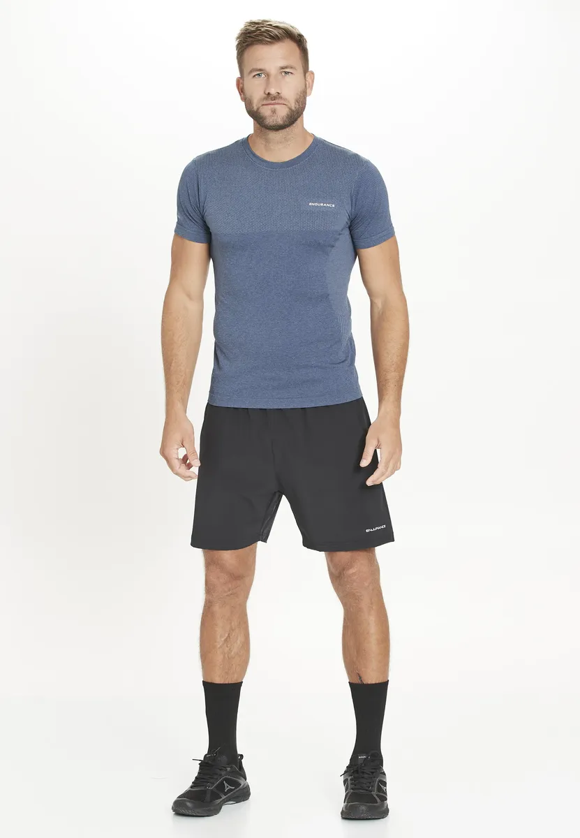 Функциональная рубашка ENDURANCE "Jaro" со светоотражающими элементами, синий 
Функциональная рубашка ENDURANCE "Jaro" со светоотражающими элементами, синий