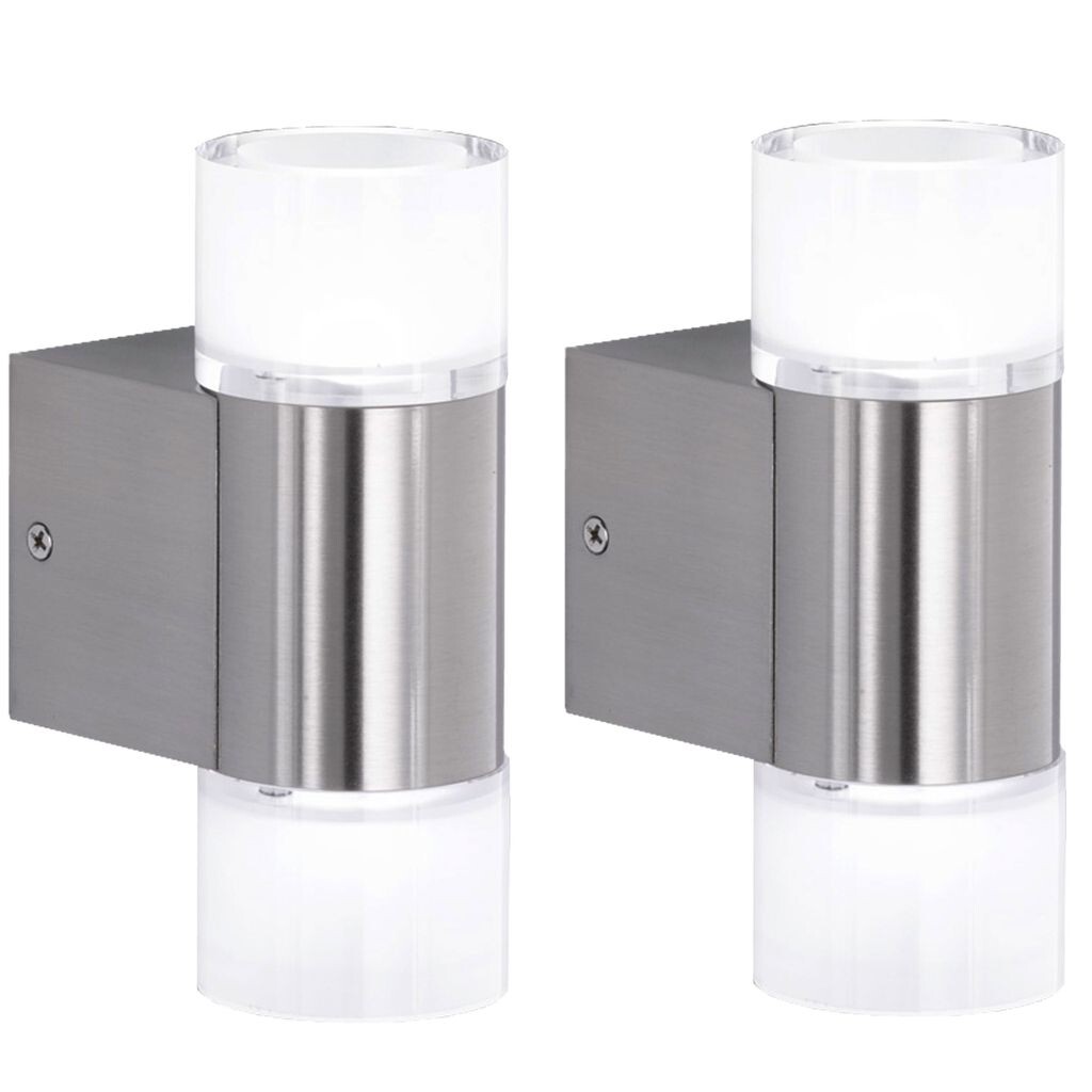 Комплект из 2 настенных светильников Trio LED RL181, бра-прожектор, включая лампочку Mendler, серебро
Комплект из 2 настенных светильников Trio LED RL181, бра-прожектор, включая лампочку Mendler, серебро