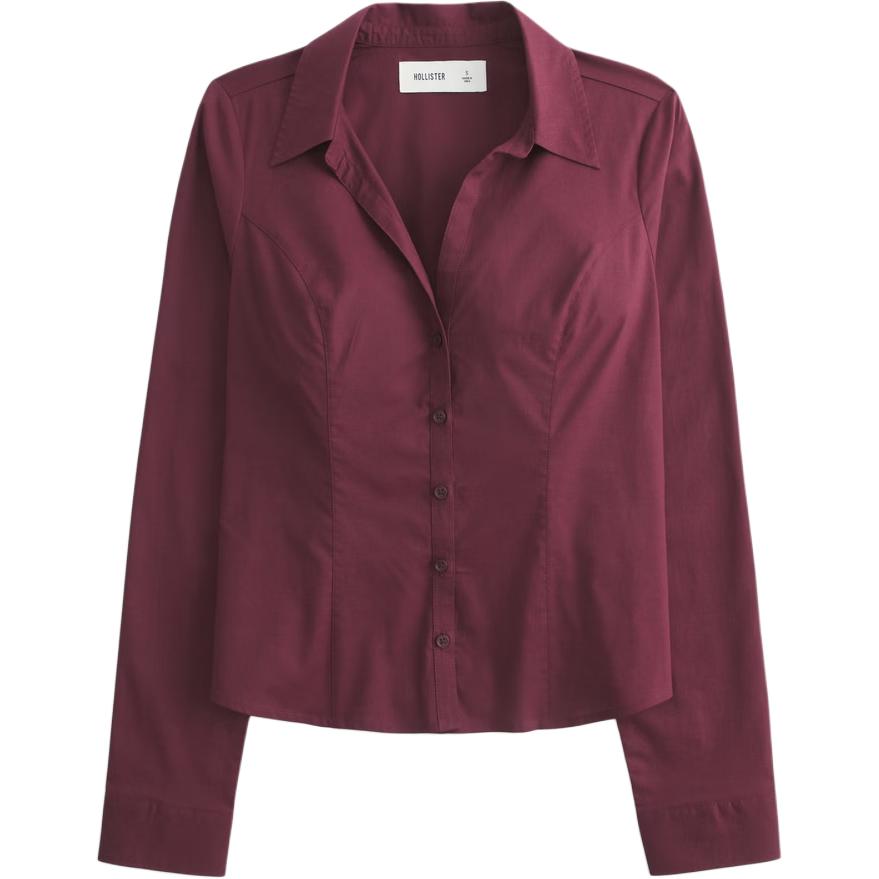 Hollister/ Футболка женская с красным лацканом Moderate
Hollister/ Футболка женская с красным лацканом Moderate