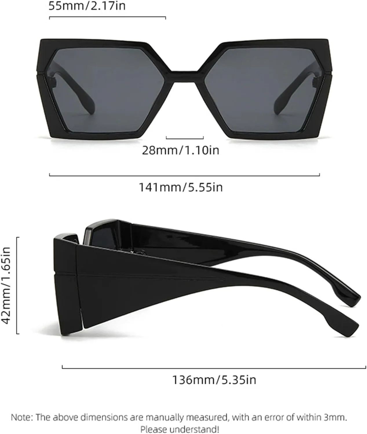 bullabulling Модные большие квадратные солнцезащитные очки с градиентным переходом цвета, широкие дужки, модные солнцезащитные очки с леопардовым принтом, Leopard
bullabulling Модные большие квадратные солнцезащитные очки с градиентным переходом цвета, широкие дужки, модные солнцезащитные очки с леопардовым принтом, Leopard