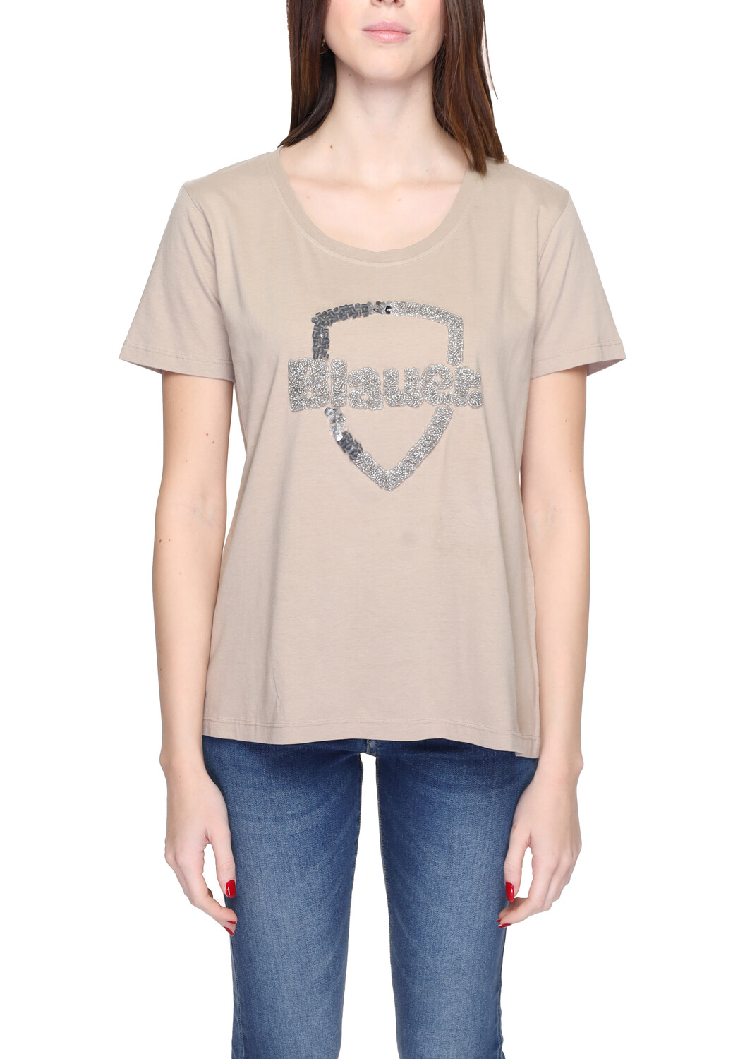Футболка женская Blauer с принтом, бежевый
Футболка женская Blauer с принтом, бежевый