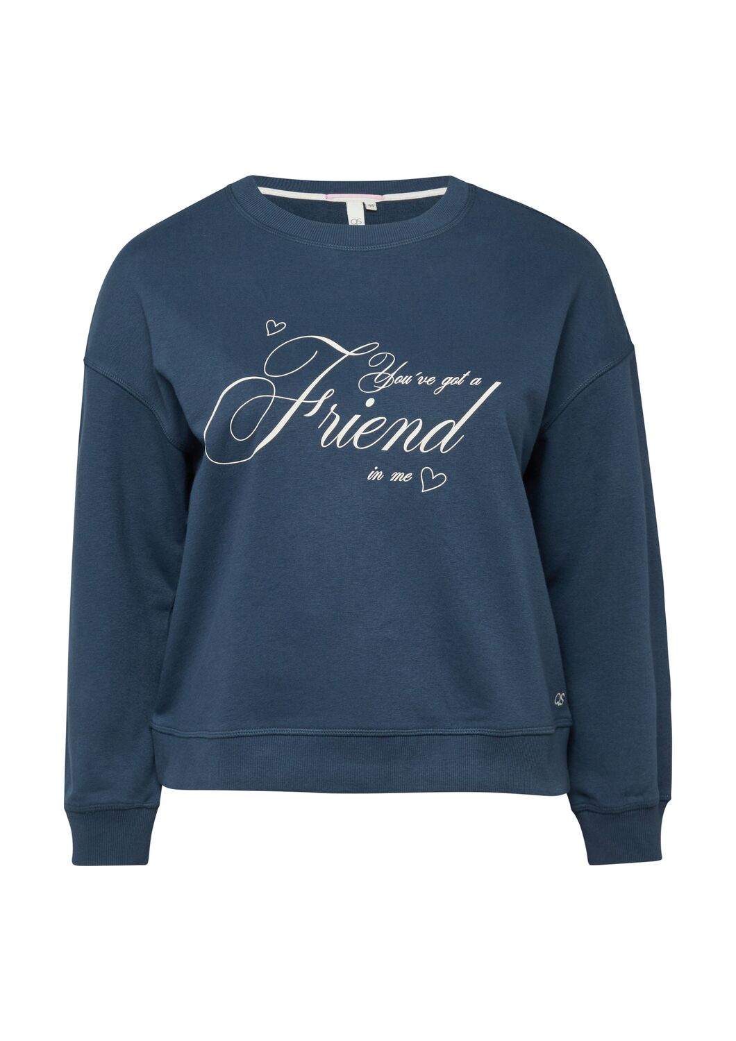 QS Свитшот в синем цвете
QS Свитшот в синем цвете