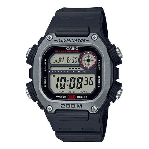 Часы CASIO G-Shock Digital 'Black', серый
Часы CASIO G-Shock Digital 'Black', серый