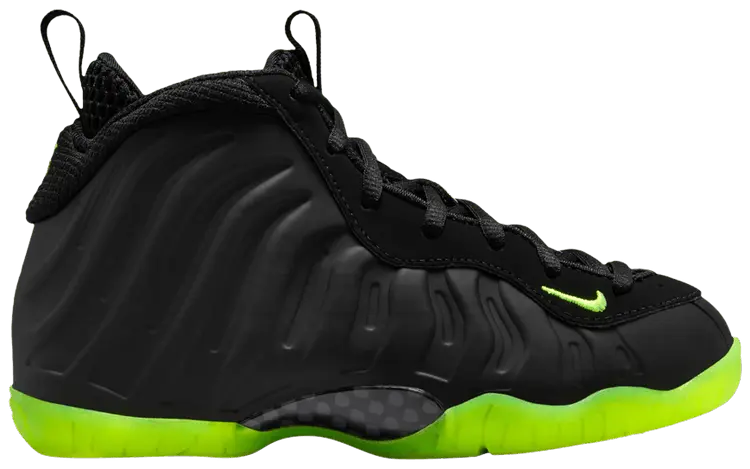 Кроссовки Nike Little Posite One PS 'Black Volt', черный
Кроссовки Nike Little Posite One PS 'Black Volt', черный