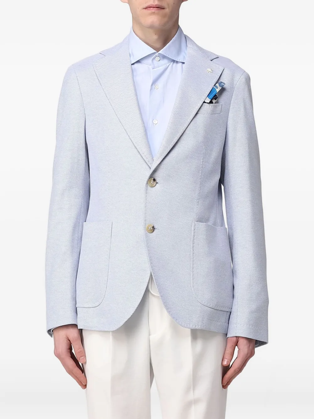 Однобортный блейзер Manuel Ritz, синий
Однобортный блейзер Manuel Ritz, синий