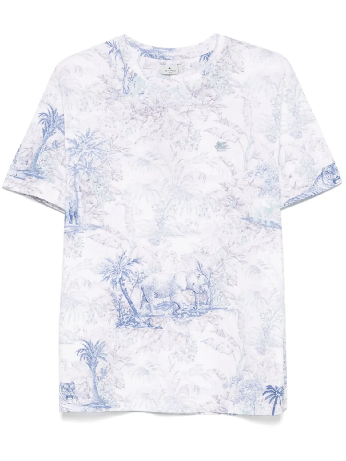 Футболка с принтом джунглей ETRO, белый
Футболка с принтом джунглей ETRO, белый
