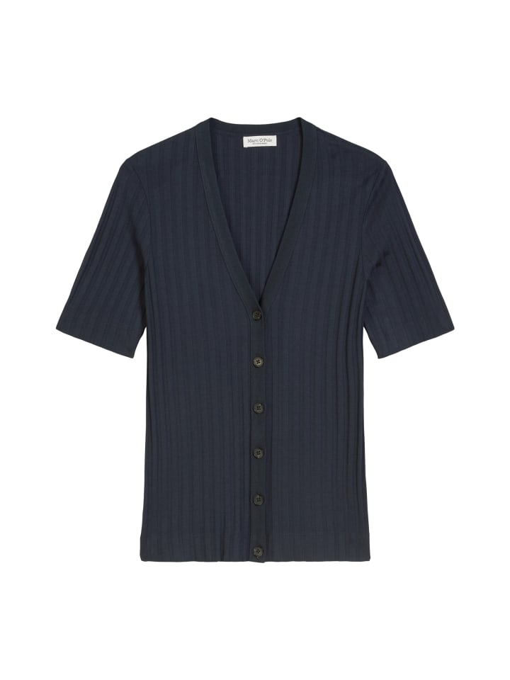 Узкий кардиган с короткими рукавами и принтом Poinelle темно-синего цвета Marc O'Polo
Узкий кардиган с короткими рукавами и принтом Poinelle темно-синего цвета Marc O'Polo