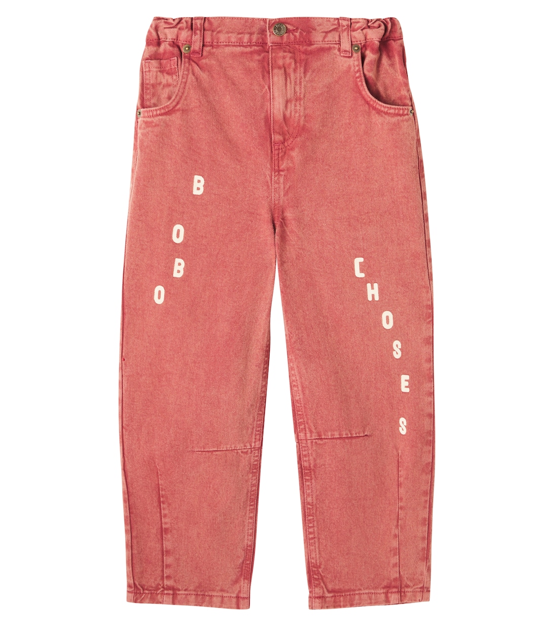 Прямые джинсы с логотипом Bobo Choses, коричневый
Прямые джинсы с логотипом Bobo Choses, коричневый