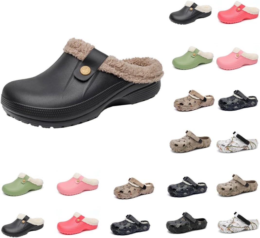 Меховые сабо с подкладкой Водонепроницаемые зимние пушистые тапочки для женщин и мужчин Модные флисовые унисекс Нескользящие дышащие домашние тапочки Теплые и удобные для прогулок дома и на улице, для сада Generic, черный/серый
Меховые сабо с подкладкой Водонепроницаемые зимние пушистые тапочки для женщин и мужчин Модные флисовые унисекс Нескользящие дышащие домашние тапочки Теплые и удобные для прогулок дома и на улице, для сада Generic, черный/серый