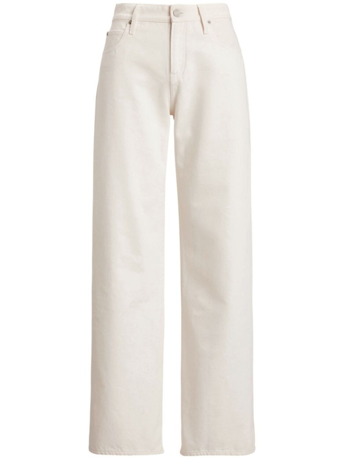 Джинсы с высокой посадкой из коллекции Ralph Lauren Ralph Lauren Collection, белый 
Джинсы с высокой посадкой из коллекции Ralph Lauren Ralph Lauren Collection, белый