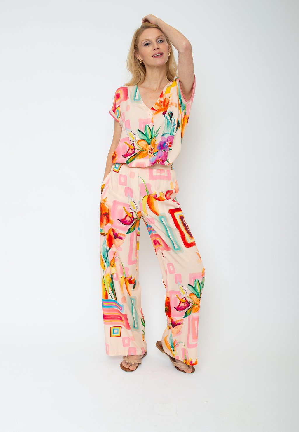 Брюки Emily van den Bergh, мультиколор
Брюки Emily van den Bergh, мультиколор