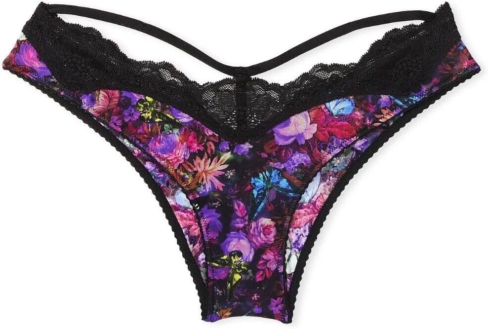 Трусики-бразильские с Y-образной спинкой и блестящими бретельками Victoria's Secret, цветочные, новые, Floral
Трусики-бразильские с Y-образной спинкой и блестящими бретельками Victoria's Secret, цветочные, новые, Floral