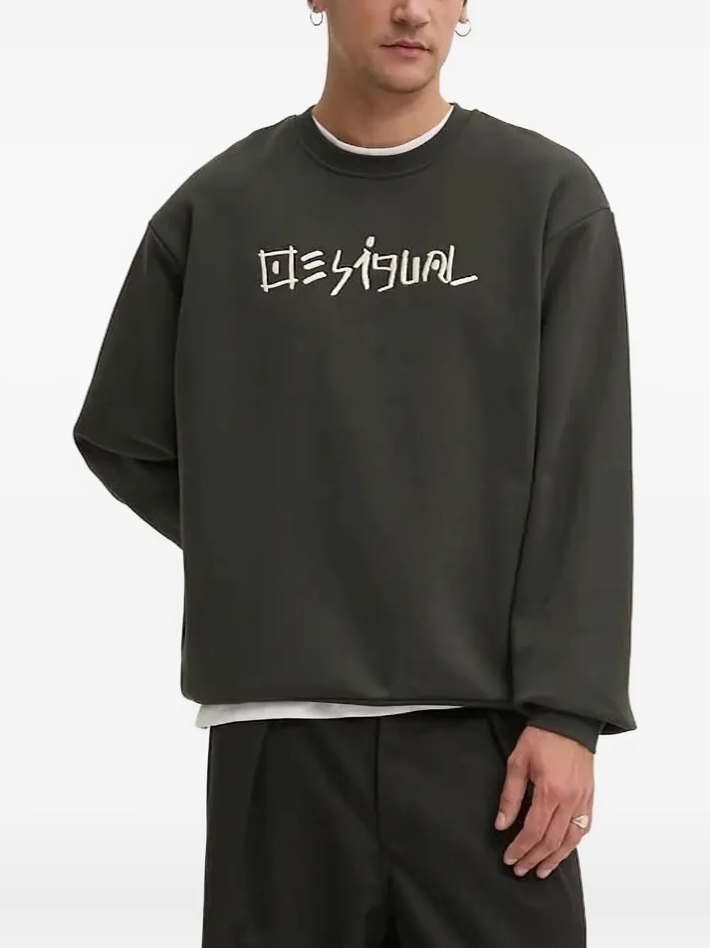 Толстовка с вышитым логотипом Desigual, зеленый
Толстовка с вышитым логотипом Desigual, зеленый