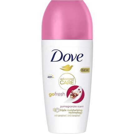 Шариковый дезодорант-антиперспирант Dove Advanced Care Go Fresh с ароматом граната и технологией тройного увлажнения, 50 мл
Шариковый дезодорант-антиперспирант Dove Advanced Care Go Fresh с ароматом граната и технологией тройного увлажнения, 50 мл