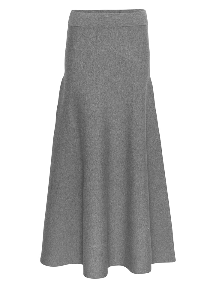 Юбка до колена MOSS COPENHAGEN, серый 
Юбка до колена MOSS COPENHAGEN, серый