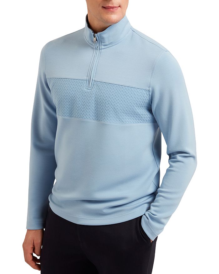 Свитер с молнией на четверть Simonea Ted Baker, синий
Свитер с молнией на четверть Simonea Ted Baker, синий