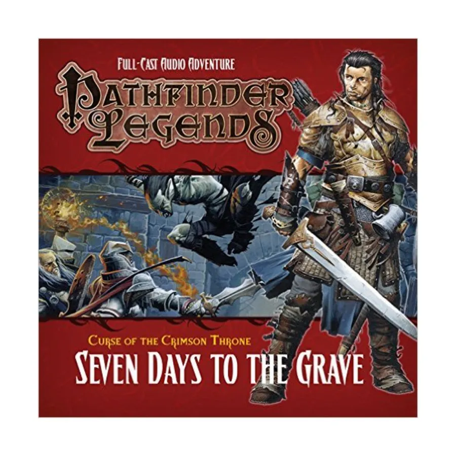 Компакт-диск Curse of the Crimson Throne #2 - Seven Days to the Grave (Audio Drama), Pathfinder Legends (1st Edition) 
Компакт-диск Curse of the Crimson Throne #2 - Seven Days to the Grave (Audio Drama), Pathfinder Legends (1st Edition)