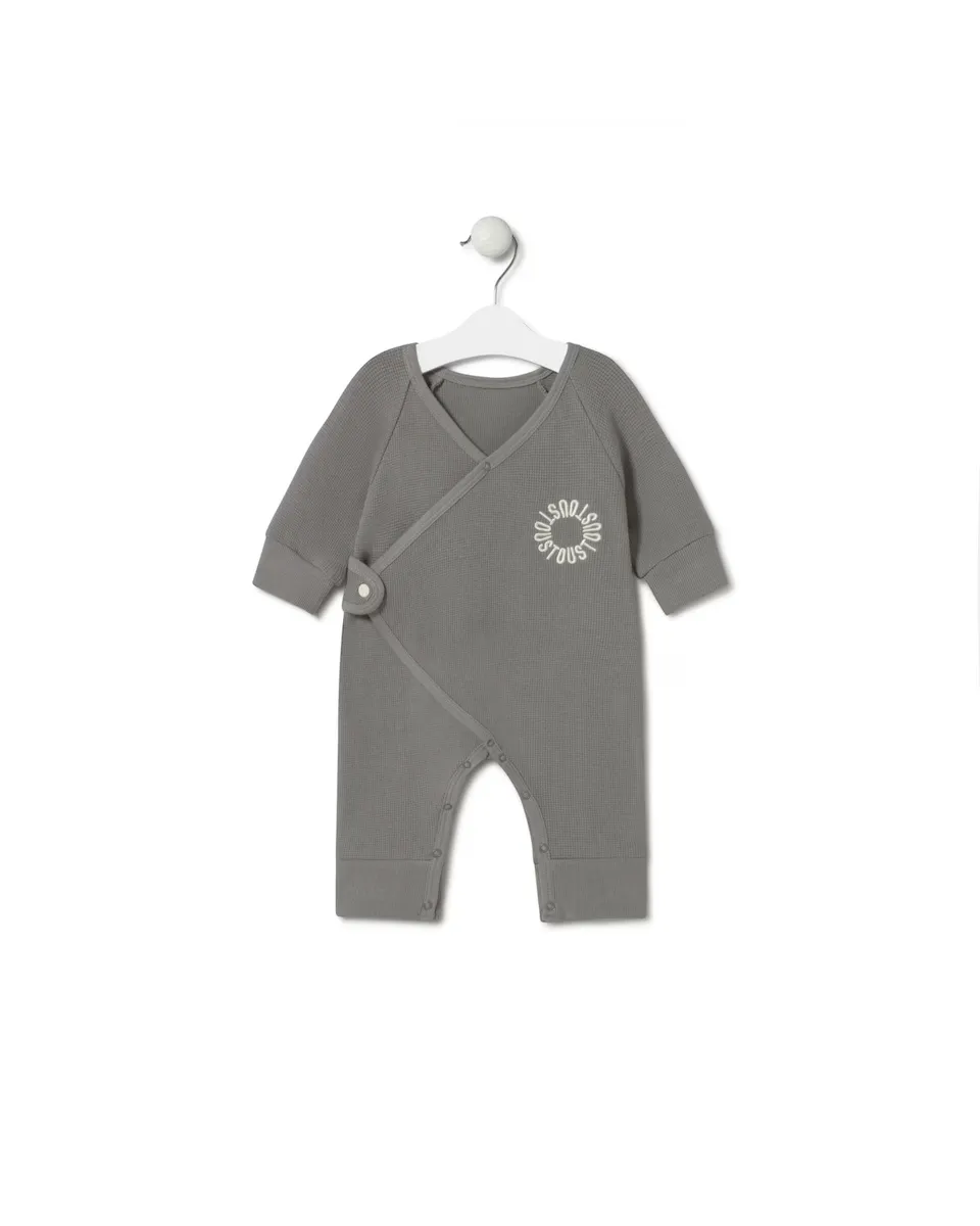 Двубортный комбинезон в мягком цвете пике Tous, серый
Двубортный комбинезон в мягком цвете пике Tous, серый