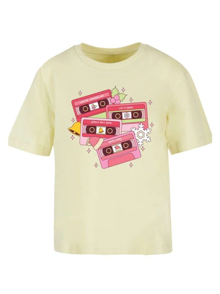 Футболка F4NT4STIC Ladies Everyday Tee Weihnachten Retro Song Tapes Pink, цвет softyellow
Футболка F4NT4STIC Ladies Everyday Tee Weihnachten Retro Song Tapes Pink, цвет softyellow