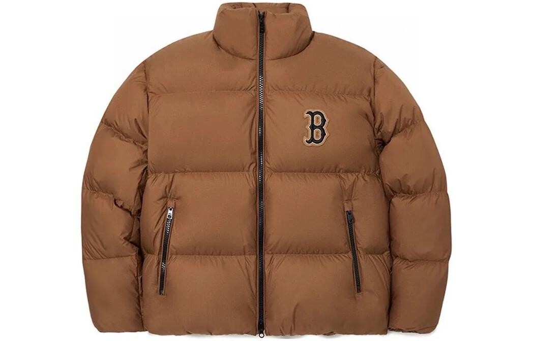 Пуховик унисекс коричневый Mlb 
Пуховик унисекс коричневый Mlb