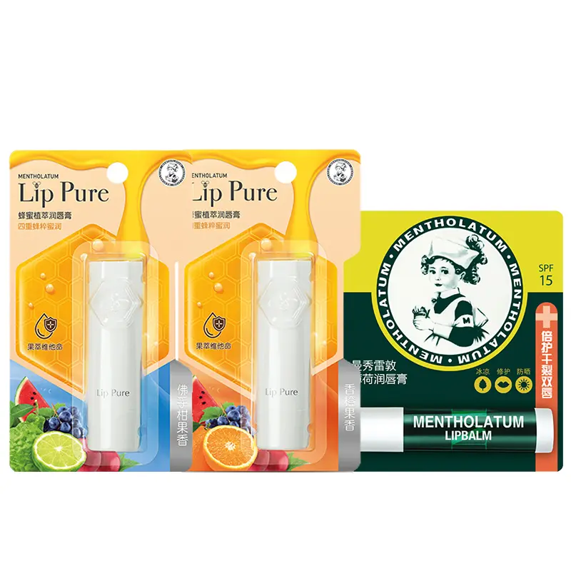 Mentholatum Бальзам для губ Mint + бальзам для губ с экстрактом растения Honeys 4 увлажняет и питает 3,5г+4г
Mentholatum Бальзам для губ Mint + бальзам для губ с экстрактом растения Honeys 4 увлажняет и питает 3,5г+4г