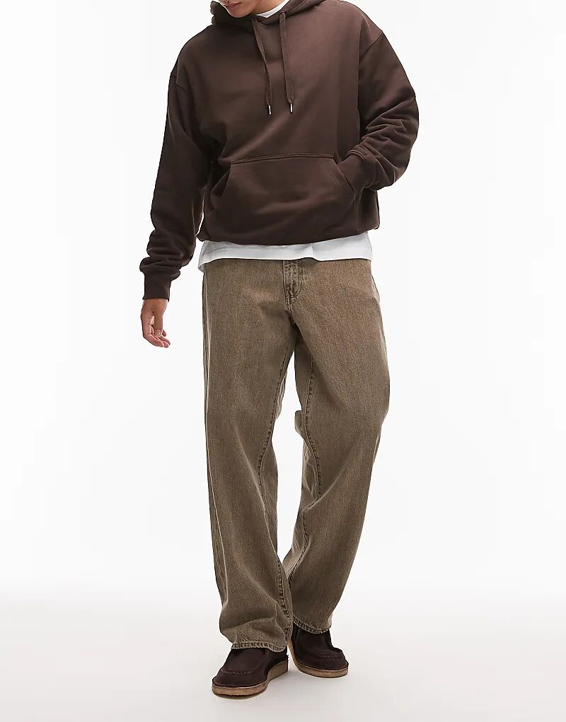 Мешковатые джинсы Levi's 578 песочного цвета
Мешковатые джинсы Levi's 578 песочного цвета