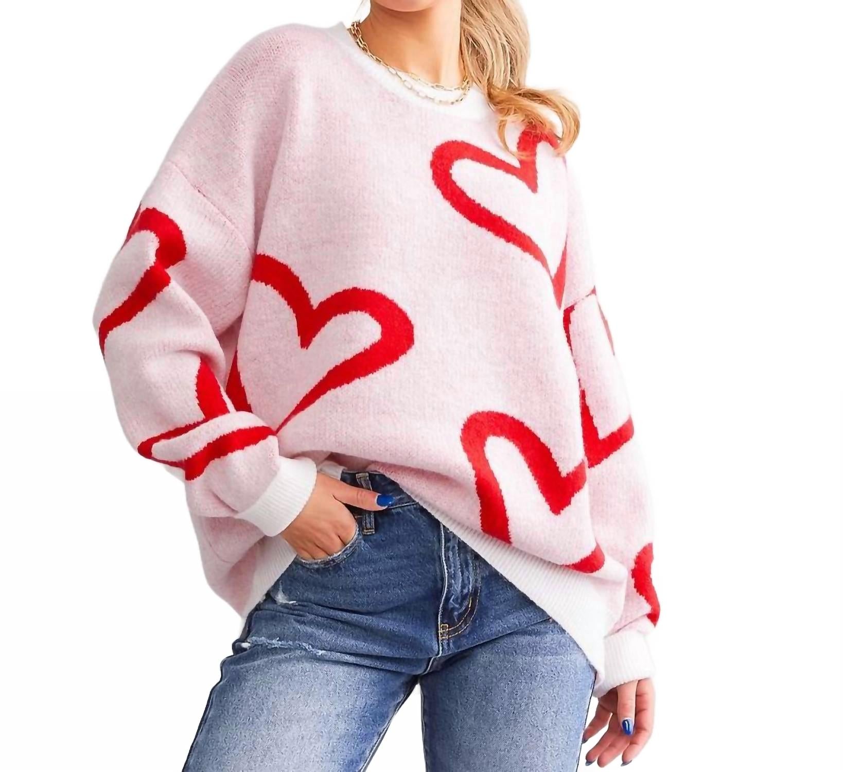 Свитер Lover в розовом цвете And The Why
Свитер Lover в розовом цвете And The Why