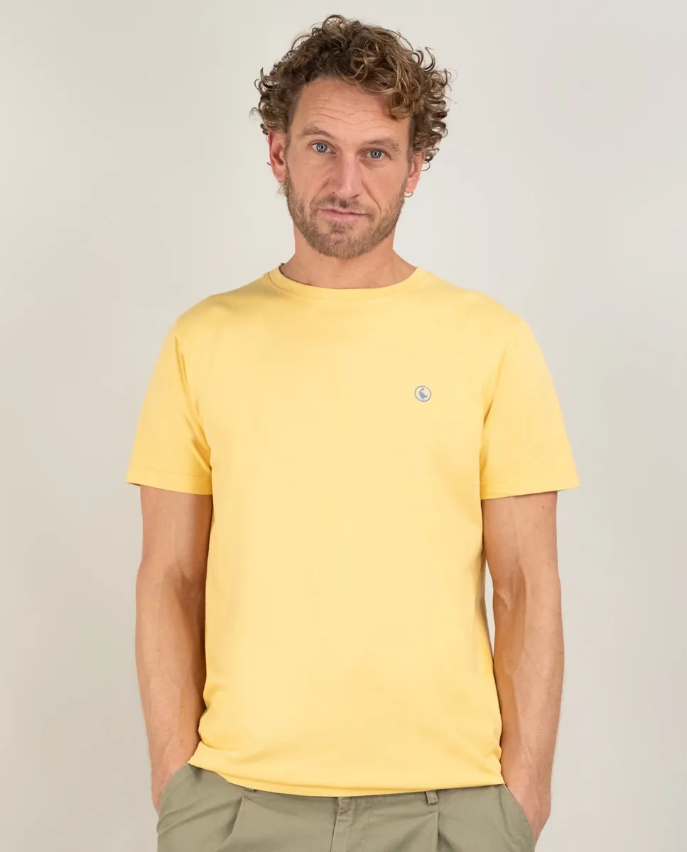 Футболка мужская Garment Dyed с круглым вырезом El Ganso, жёлтый 
Футболка мужская Garment Dyed с круглым вырезом El Ganso, жёлтый