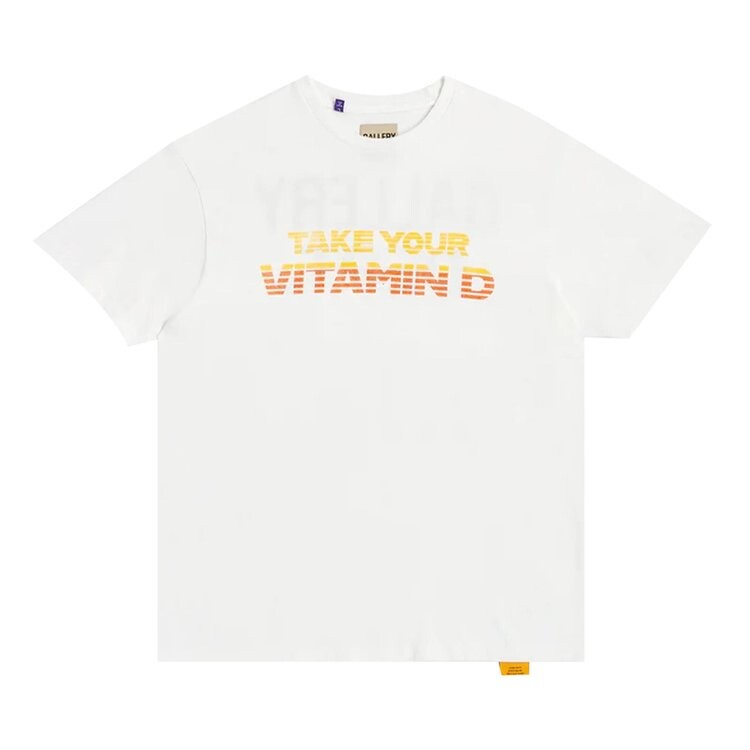 Футболка Gallery Dept. Vitamin D Tee, белый 
Футболка Gallery Dept. Vitamin D Tee, белый