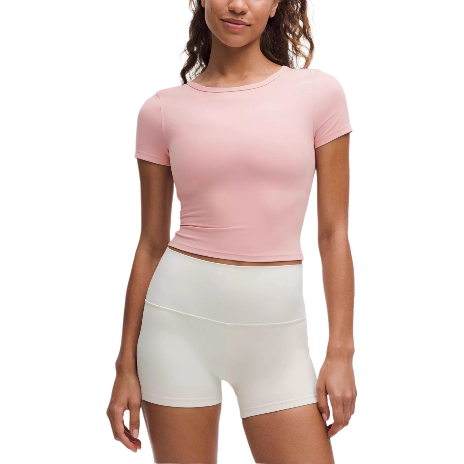 Женская футболка для йоги Lululemon, розовый
Женская футболка для йоги Lululemon, розовый