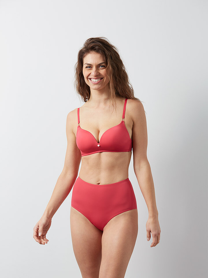 Бюстгальтер без косточек Palmers, красный 
Бюстгальтер без косточек Palmers, красный