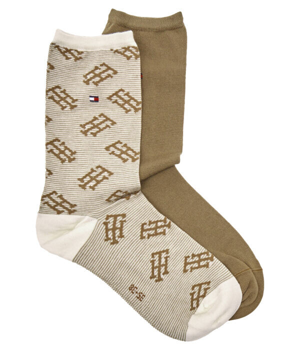 Носки женские Tommy Hilfiger с узором 2 пары, коричневый
Носки женские Tommy Hilfiger с узором 2 пары, коричневый