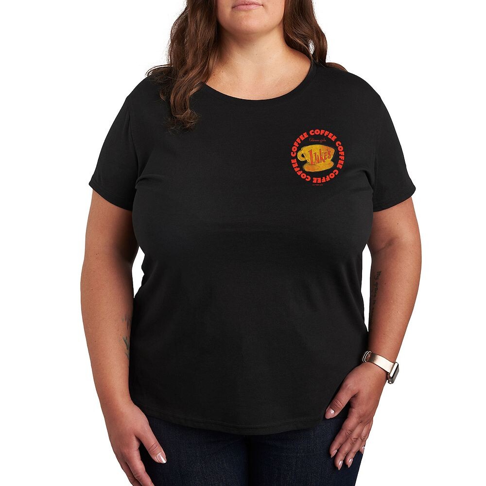 Футболка Plus с рисунком Luke's Coffee для девочек Gilmore Girls Licensed Character, черный
Футболка Plus с рисунком Luke's Coffee для девочек Gilmore Girls Licensed Character, черный