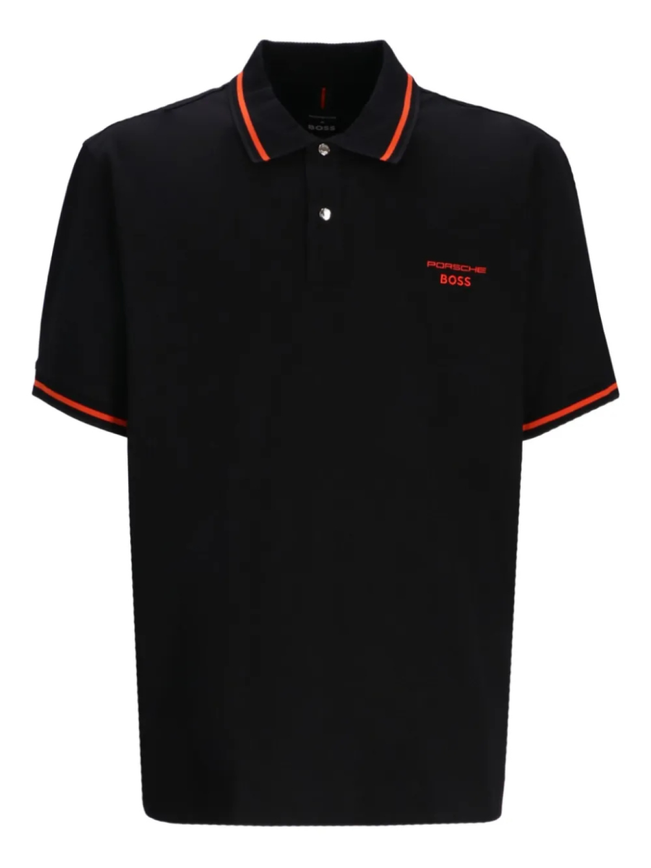 BOSS рубашка поло с контрастной отделкой, черный
BOSS рубашка поло с контрастной отделкой, черный