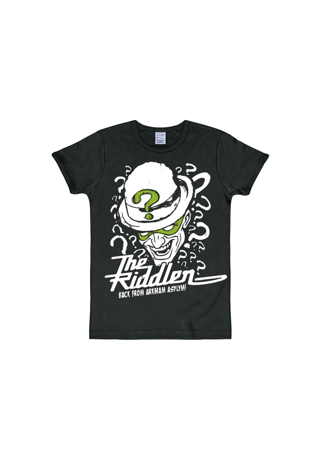 Футболка приталенного кроя DC Comics - The Riddler LOGOSHIRT, черный
Футболка приталенного кроя DC Comics - The Riddler LOGOSHIRT, черный