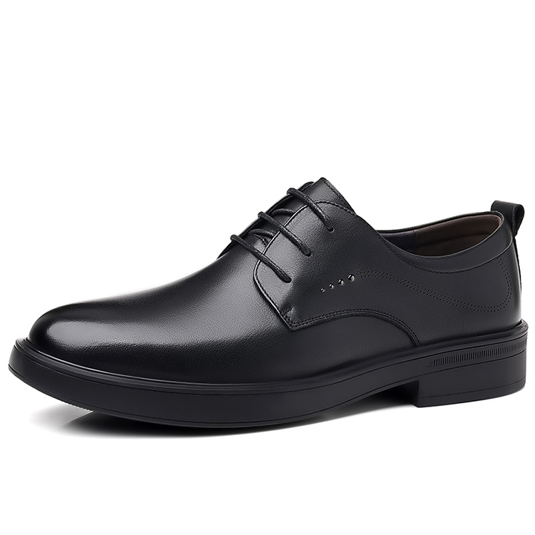 GZZ Повседневные кожаные туфли мужские черные на шнуровке, цвет Black Lace-Up
GZZ Повседневные кожаные туфли мужские черные на шнуровке, цвет Black Lace-Up