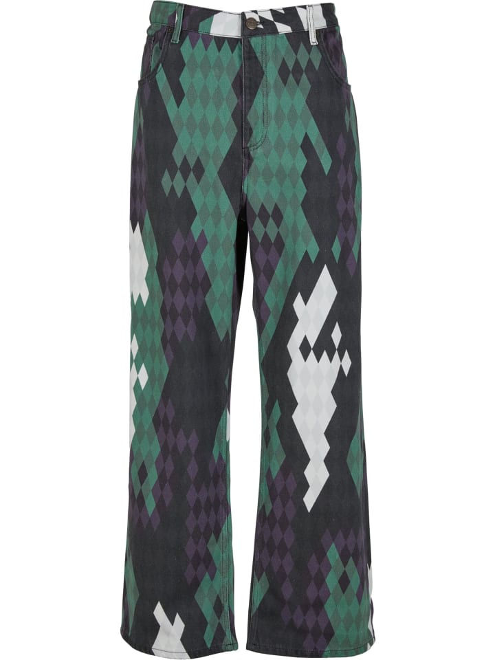 Джинсы DEF в камуфляжно-зеленом цвете DEF
Джинсы DEF в камуфляжно-зеленом цвете DEF