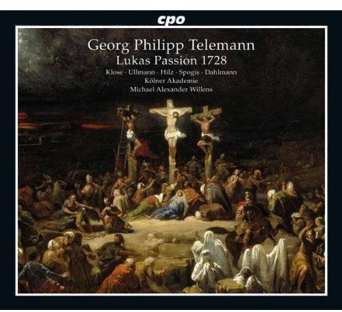 CD диск Telemann / Klose / Ullmann / Willens: Lukas Passion 1728
CD диск Telemann / Klose / Ullmann / Willens: Lukas Passion 1728
